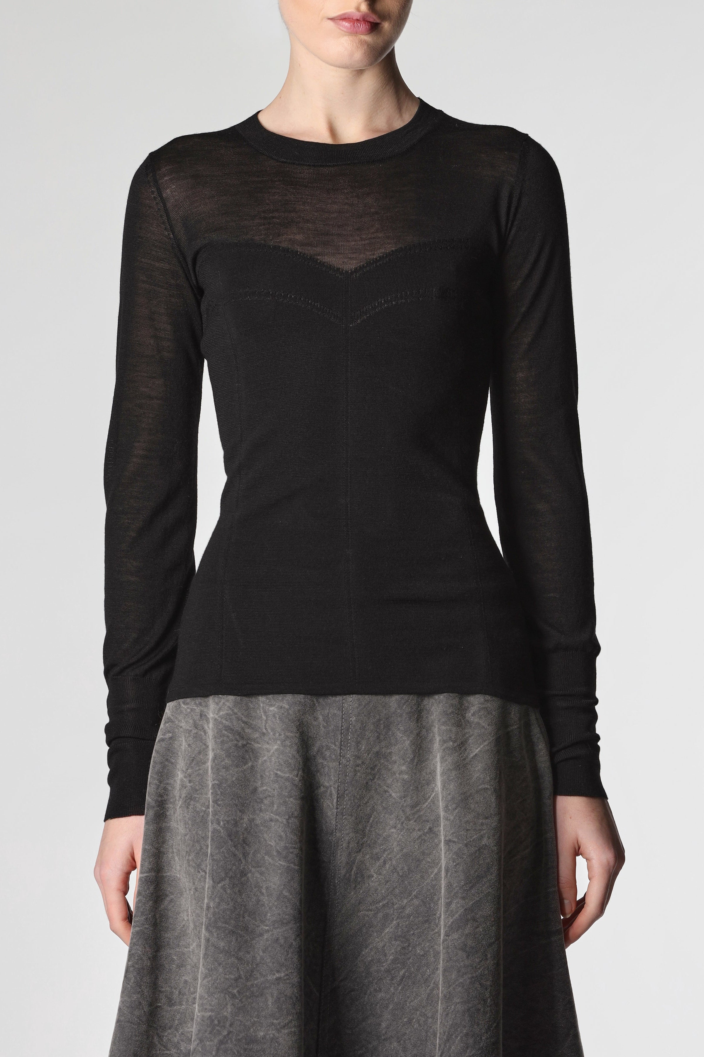 Nero Bustier Knit – bocnyc