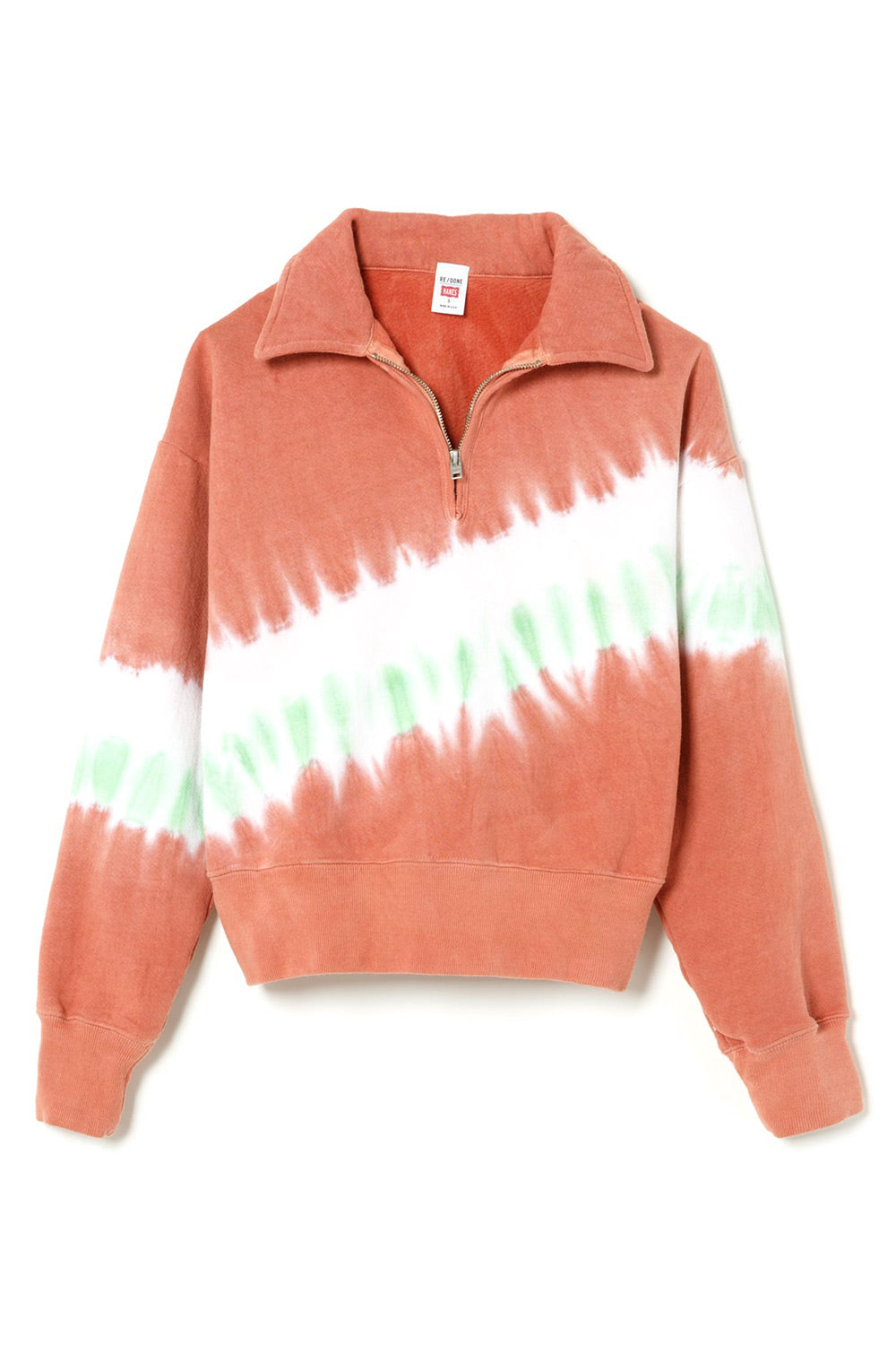 Tie dye half zip sweatshirt new arrivals