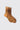 Brown Ribbed Laminated Sock