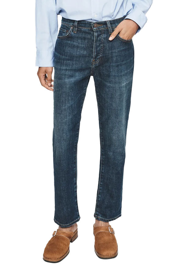 495 Worn Dark Jean