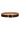 Chocolate Suede Wide Belt
