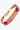 Embroidered Orange Stripe