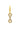 Double Beam Link w/ White Pavé Diamonds