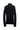 Rib Black Mock Shirt