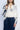 Poet Washed White Blouse