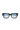 Bowie Black and Clear Acetate Blue Flash