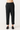 Carrot Black Wool Pant