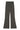 Charcoal Rib Kick Flare