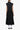 Pleated Skirt Black Dress