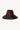 Colette Chocolate Hat