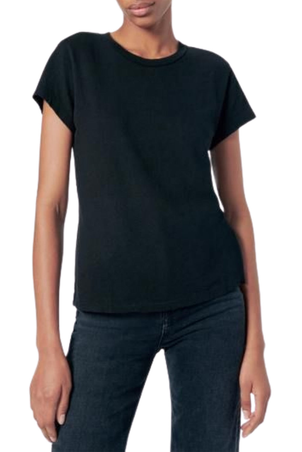 60s Slim Black Tee